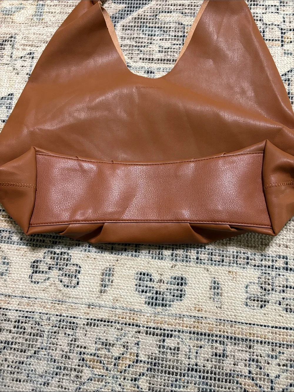 Elizabeth and James vegan knotted hobo bag